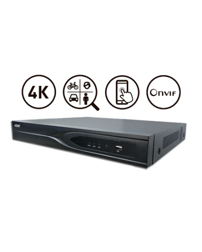 KN-PRO16/2-4K. Видеорегистратор IP 16-канальный. KENO в Хабаровске