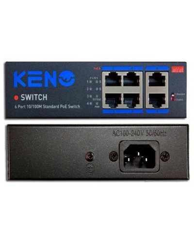 KN-SW402POE+. Коммутатор с питанием по PoE. KENO в Хабаровске