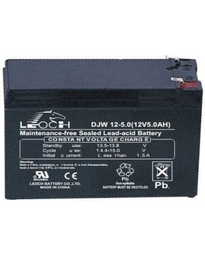 LEOCH DJW 12-5,0. Аккумулятор герметичный свинцово-кислотный. LEOCH в Хабаровске