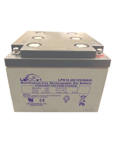 LEOCH LPG 12-26. Аккумулятор герметичный свинцово-кислотный. LEOCH в Хабаровске