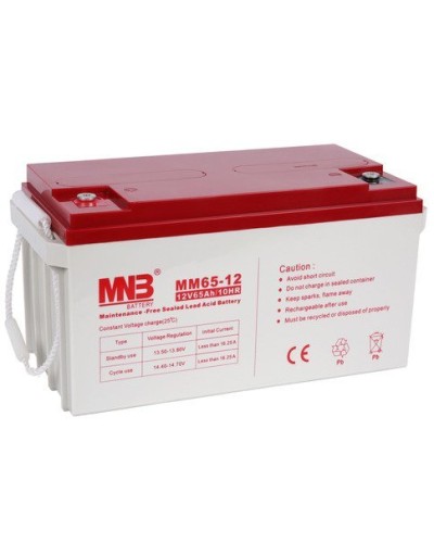 MNB MM 65-12. Аккумулятор герметичный свинцово-кислотный. MNB в Хабаровске
