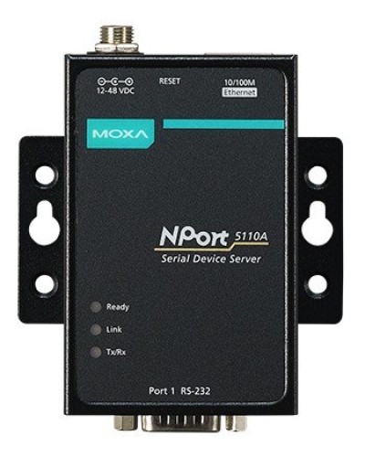 NPort 5110A. 1-портовый асинхронный сервер. MOXA в Хабаровске