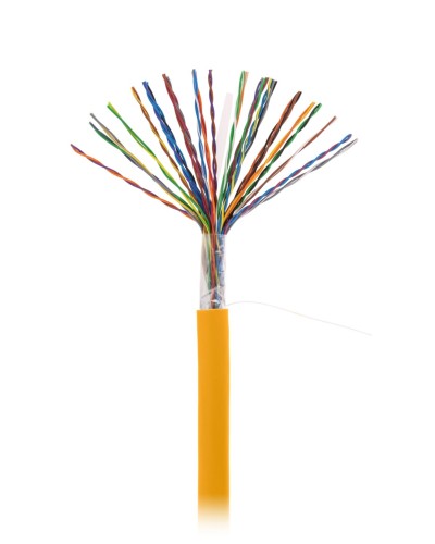 U/UTP 25pair, Cat5, In, LSZH (EC-UU025-5-LSZH-OR-3). Кабель «витая пара» (LAN) для структурированных систем связи. NETLAN в Хабаровске