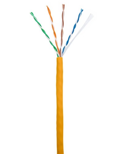 U/UTP 4pair, Cat5e, In, LSZH (EC-UU004-5E-LSZH-OR). Кабель «витая пара» (LAN) для структурированных систем связи. NETLAN в Хабаровске