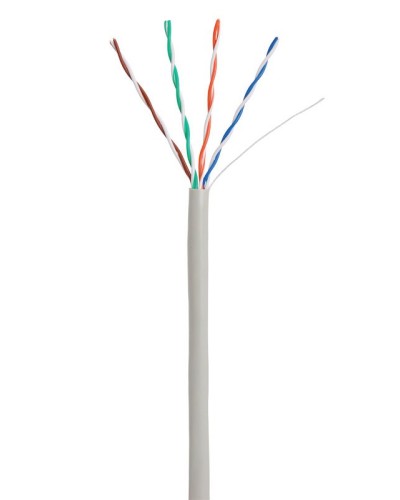 U/UTP 4pair, Cat5e, In, PVC (EC-UU004-5E-PVC-GY). Кабель «витая пара» (LAN) для структурированных систем связи. NETLAN в Хабаровске