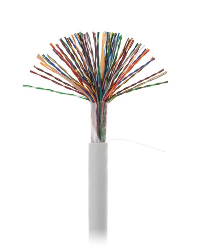 U/UTP 50pair, Cat5, In, PVC (EC-UU050-5-PVC-GY-3). Кабель «витая пара» (LAN) для структурированных систем связи. NETLAN в Хабаровске