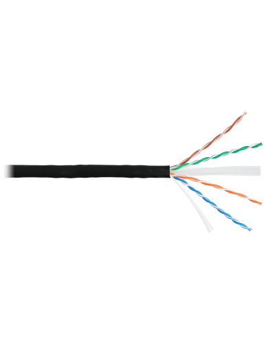 U/UTP 4pair, Cat6, Solid, In/Out, нг(А)-HF (NMC 4140C-BK). Кабель «витая пара» (LAN) для структурированных систем связи. NIKOMAX в Хабаровске