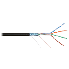 F/UTP 4pair, Cat5e, Solid, Out, PVC (NMC 4200B-BK). Кабель «витая пара» (LAN) для структурированных систем связи. NIKOMAX