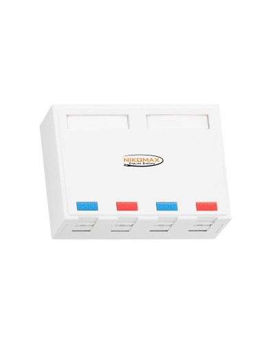 NMC-MB4P-ST-WT. Корпус настенной розетки. NIKOMAX в Хабаровске