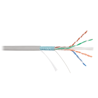 F/UTP 4pair, Cat6, Solid, In, PVC (NMC 4240A-GY). Кабель «витая пара» (LAN) для структурированных систем связи. NIKOMAX