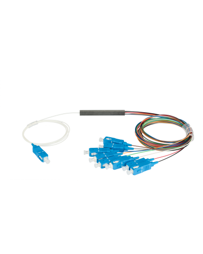 NMF-SPP1X8A1-SCU-M. Сплиттер планарный 1x8, 9/125мкм, SC/UPC, 0.9 мм. NIKOMAX в Хабаровске