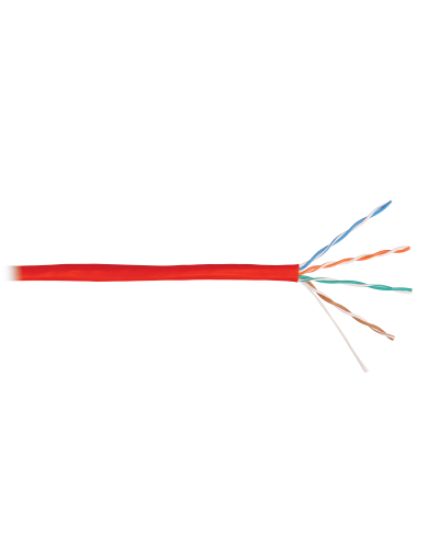 U/UTP 4pair, Cat5e, Solid, In, нг(А)-HF (NMC 4100C-RD). Кабель «витая пара» (LAN) для структурированных систем связи. NIKOMAX в Хабаровске