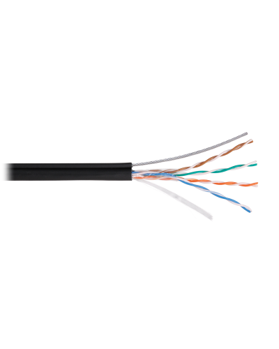 U/UTP 4pair, Cat5e, Solid, Out, SW, PVC (NMC 4805B-BK). Кабель «витая пара» (LAN) для структурированных систем связи. NIKOMAX в Хабаровске