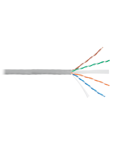 U/UTP 4pair, Cat6, Solid, In, PVC (NMC 4140A-GY). Кабель «витая пара» (LAN) для структурированных систем связи. NIKOMAX в Хабаровске