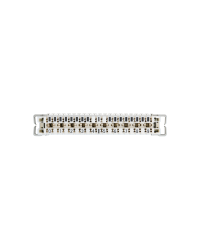 NMC-PL10-DU-10 (10 шт). Плинт размыкаемый, (0...9), крепление под кронштейн и круглые направляющие. NIKOMAX в Хабаровске