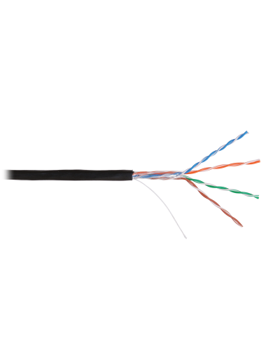 U/UTP 4pair, Cat5e, Solid, In/Out, нг(А)-HF (NMC 9100C-BK). Кабель «витая пара» (LAN) для структурированных систем связи. NIKOMAX в Хабаровске
