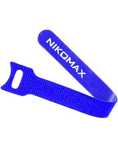 NMC-CTV210-16-SB-BL-10 (10шт). Стяжка-липучка с мягкой пряжкой. NIKOMAX в Хабаровске