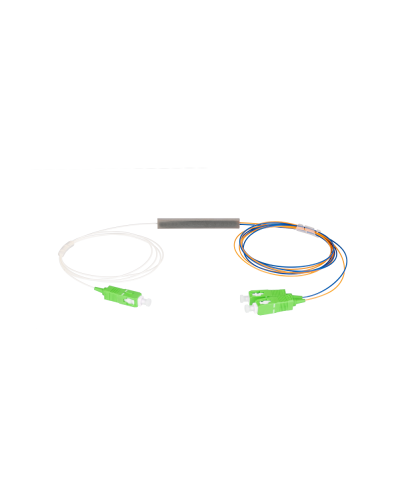 NMF-SPP1X2A1-SCA-M. Сплиттер планарный 1x2, 9/125мкм, SC/APC, 0.9 мм. NIKOMAX в Хабаровске