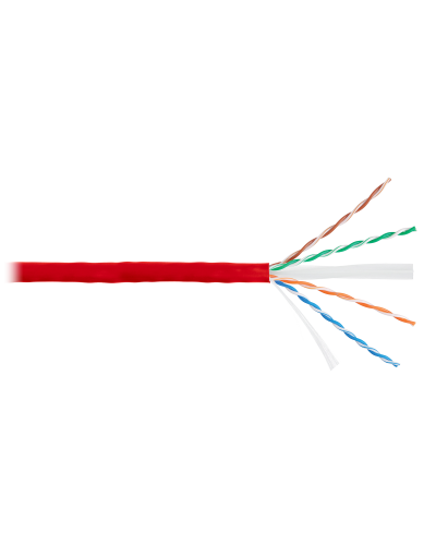 U/UTP 4pair, Cat6, Solid, In, нг(А)-HF (NMC 4140C-RD). Кабель «витая пара» (LAN) для структурированных систем связи. NIKOMAX в Хабаровске
