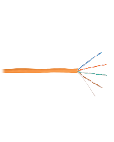 U/UTP 4pair, Cat5e, Solid, In, нг(А)-HF (NMC 2101C-OR). Кабель «витая пара» (LAN) для структурированных систем связи. NIKOMAX в Хабаровске