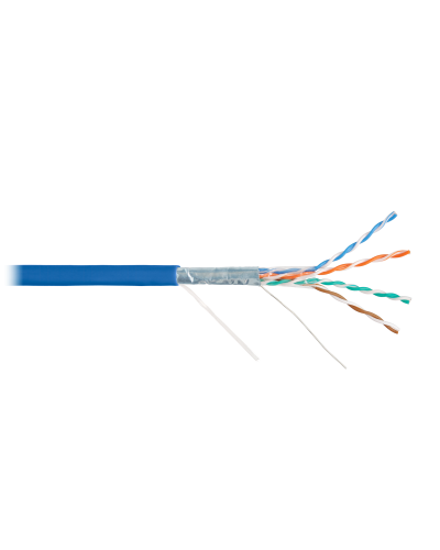 F/UTP 4pair, Cat5e, Solid, In, нг(А)-HF (NMC 9200C-BL). Кабель «витая пара» (LAN) для структурированных систем связи. NIKOMAX в Хабаровске
