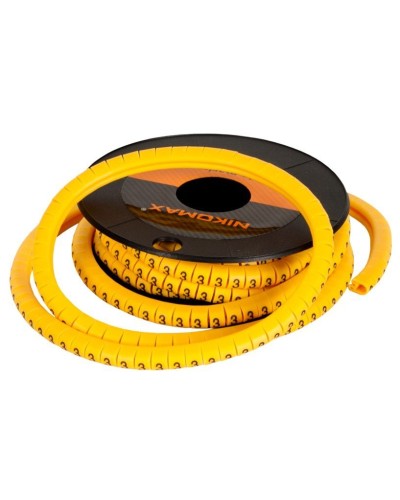 NMC-CMR-J-YL-500 (500шт). Маркер кабельный. NIKOMAX в Хабаровске