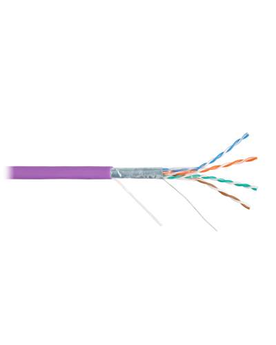 F/UTP 4pair, Cat5e, Solid, In, нг(А)-HF (NMC 4200C-VL). Кабель «витая пара» (LAN) для структурированных систем связи. NIKOMAX в Хабаровске