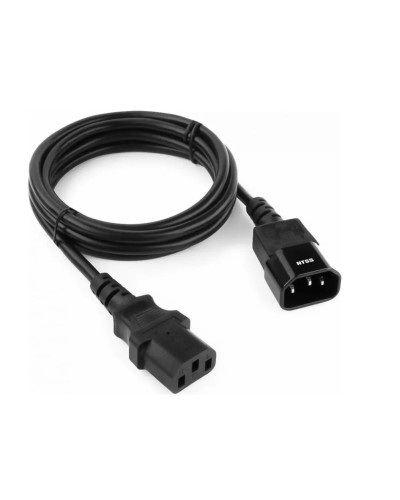 NTSS-PC13145 C13-С14 проводник.:3х1мм2 3м 220/250В 10А черный. Кабель питания. NTSS в Хабаровске