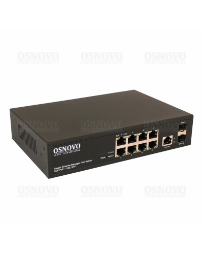 SW-80802/L(150W). Коммутатор Gigabit Ethernet на 8 портов. OSNOVO в Хабаровске