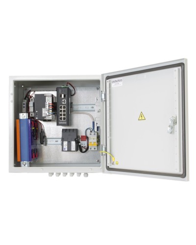 OS-44TB1(SW-80802/ILS(port 90W)). Уличный коммутатор с PoE. OSNOVO в Хабаровске