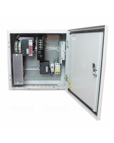OS-44TB1(SW-60812/I). Уличная станция с термостабилизацией и резервным питанием. OSNOVO в Хабаровске