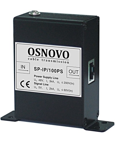 SP-IP/100PS. Устройство грозозащиты цепей Ethernet. OSNOVO в Хабаровске