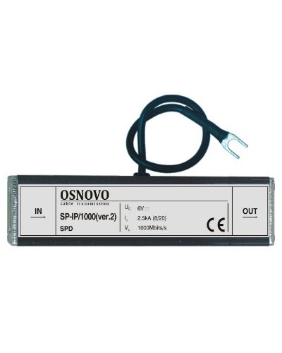 SP-IP/100(ver2). Устройство грозозащиты цепей Ethernet. OSNOVO в Хабаровске