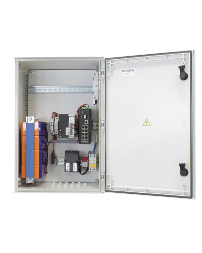 OSP-46TB1(SW-80802/ILS(port 90W)). Уличный коммутатор с PoE. OSNOVO в Хабаровске