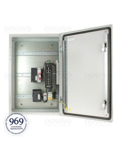 OS-46T1(SW-80822/ILR). Уличная станция с термостабилизацией и резервным питанием. OSNOVO в Хабаровске