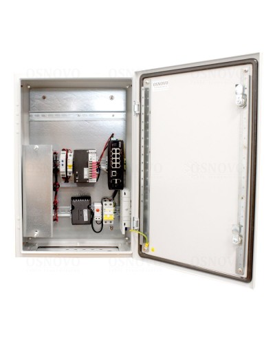 OS-46TB1(SW-60812/I). Уличная станция с термостабилизацией и резервным питанием. OSNOVO в Хабаровске