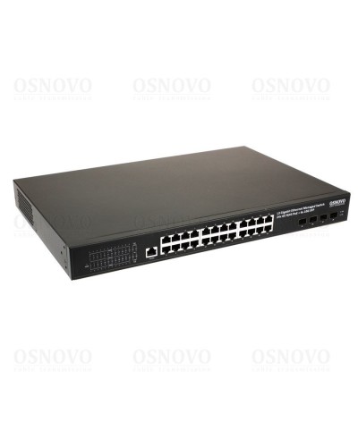 SW-24G4X-1L. Коммутатор с PoE. OSNOVO в Хабаровске