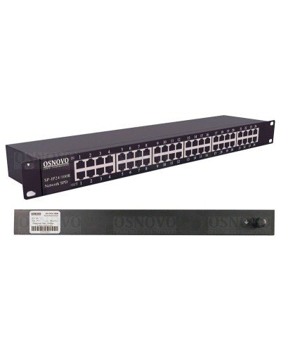 SP-IP24/100R. Устройство грозозащиты цепей Ethernet. OSNOVO в Хабаровске