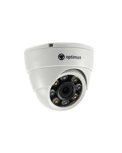 IP-E025.0(2.8)PL_DP03. Видеокамера IP купольная. Optimus в Хабаровске