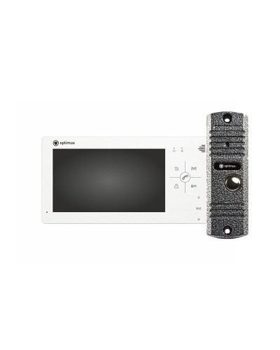 VM-7.0 (w)+ DS-700L (сереб.). Комплект видеодомофона. Optimus в Хабаровске