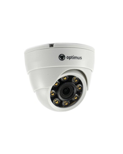 IP-E025.0(2.8)PF_DP03. Видеокамера IP купольная. Optimus в Хабаровске