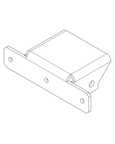 PERCo-MB-16.6. Накладка Т- образная. PERCo в Хабаровске