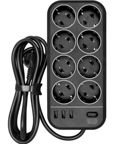 SP-08 USB03AB 3,0 M. Сетевой фильтр. POWERCOM в Хабаровске