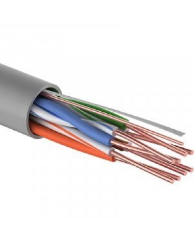 U/UTP Light, CAT 5, PVC, 4PR, 26AWG, омедненный INDOOR, SOLID, серый, 305м, PROconnect (01-0048-3). Кабель «витая пара» (LAN) для структурированных систем связи. PROCONNECT в Хабаровске