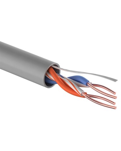 U/UTP 2PR 24AWG, CCA, CAT5e PVC, 305м. PROconnect (01-0022-3). Кабель «витая пара» (LAN) для структурированных систем связи. PROCONNECT в Хабаровске