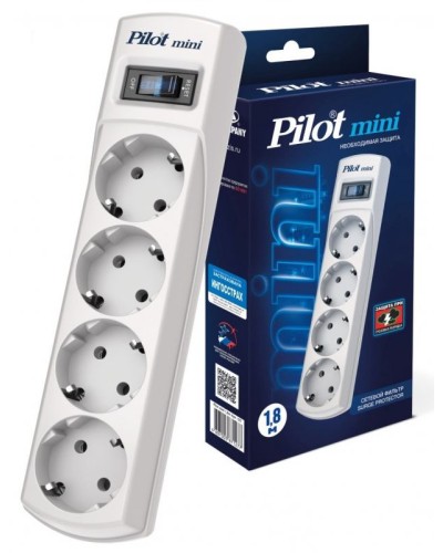 Pilot mini 1.8м. Сетевой фильтр. Pilot в Хабаровске