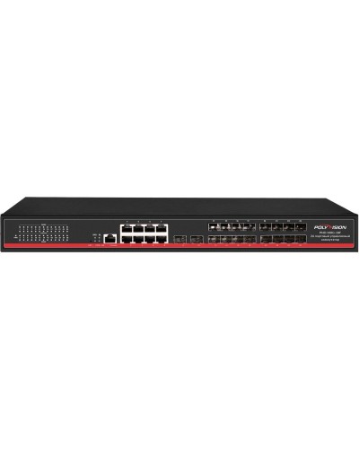 PND-M8G-18F. Коммутатор управляемый оптический 26 портовый. Polyvision в Хабаровске