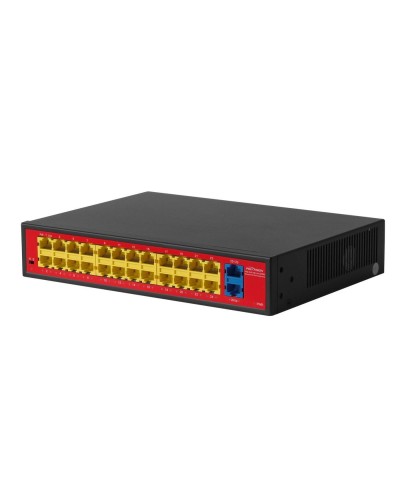 PND-24P-2G Lite (250W). Коммутатор неуправляемый 26-портовый с функцией PoE. Polyvision в Хабаровске