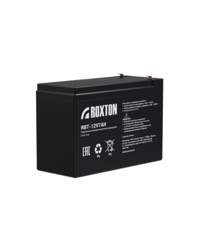 RBT-12V7AH. Аккумулятор герметичный свинцово-кислотный. ROXTON в Хабаровске