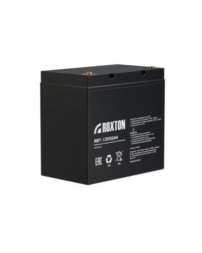 RBT-12V50AH. Аккумулятор герметичный свинцово-кислотный. ROXTON в Хабаровске